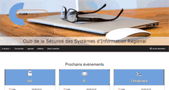 Desktop Screenshot of clusir-rha.fr